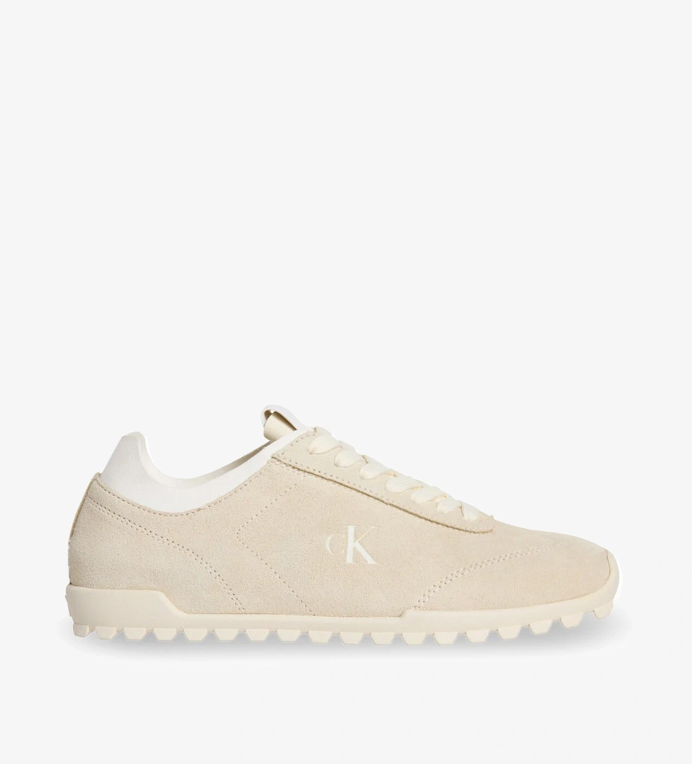 Calvin Klein Low Profile Runner Mg Sue Bej Kadın Sneaker model görseli