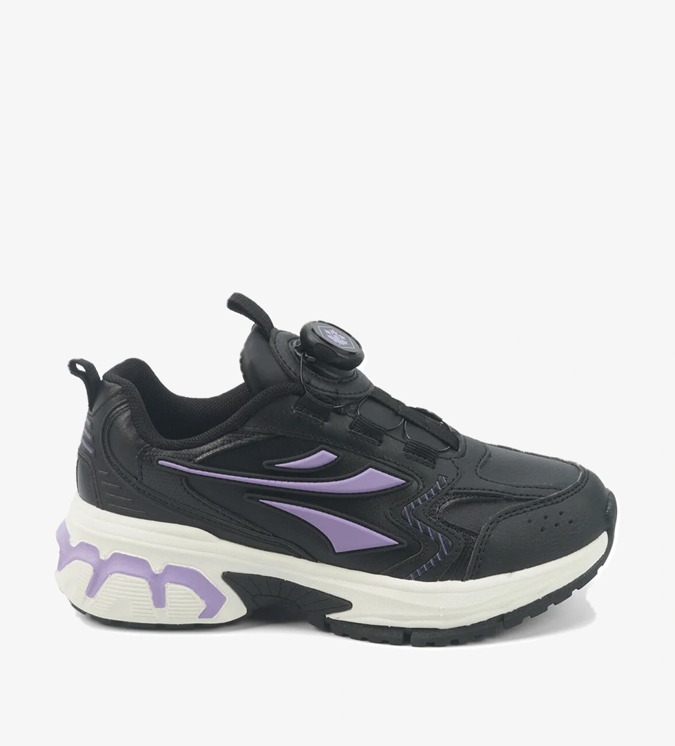 CHUCK JR 5PR Siyah Kız Çocuk Spor Ayakkabı - Görsel 1