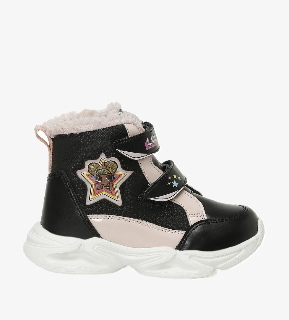 ZELLA.P5PR Siyah Kız Çocuk Bot - Görsel 1