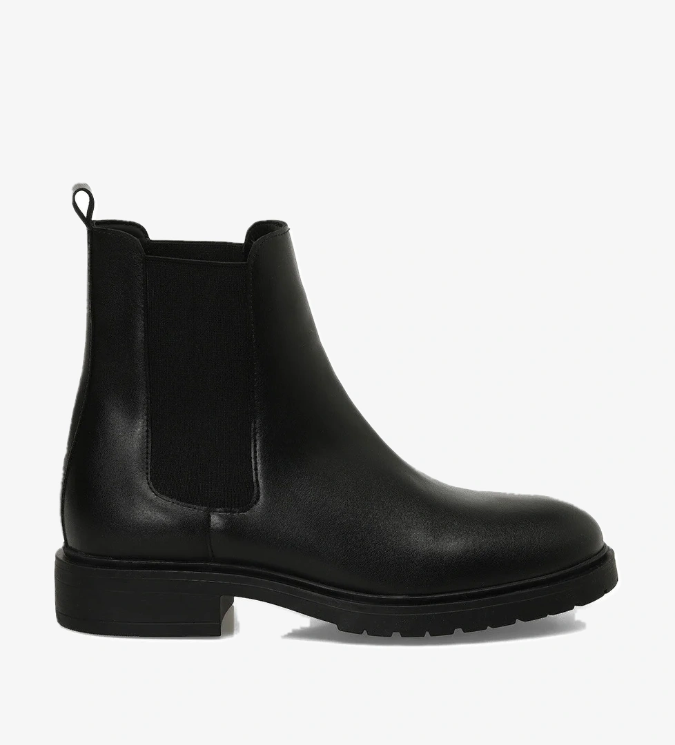 25K-6016 5PR Siyah Kadın Chelsea Bot - Görsel 1