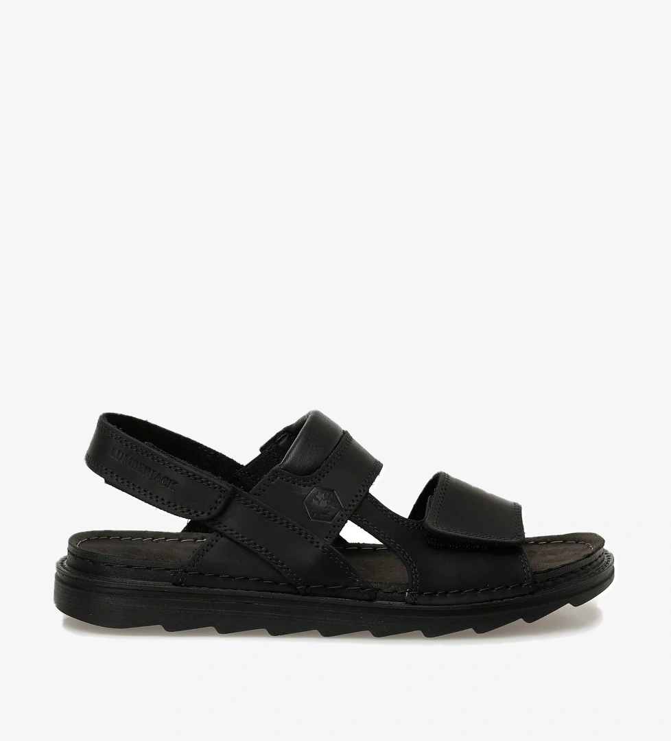 Lumberjack ASHER 5FX Siyah Erkek Sandalet - Görsel 1