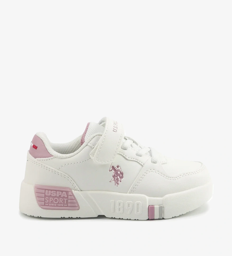 U.S. Polo Assn. UTTES JR 5PR Beyaz Kız Çocuk Sneaker - Görsel 1