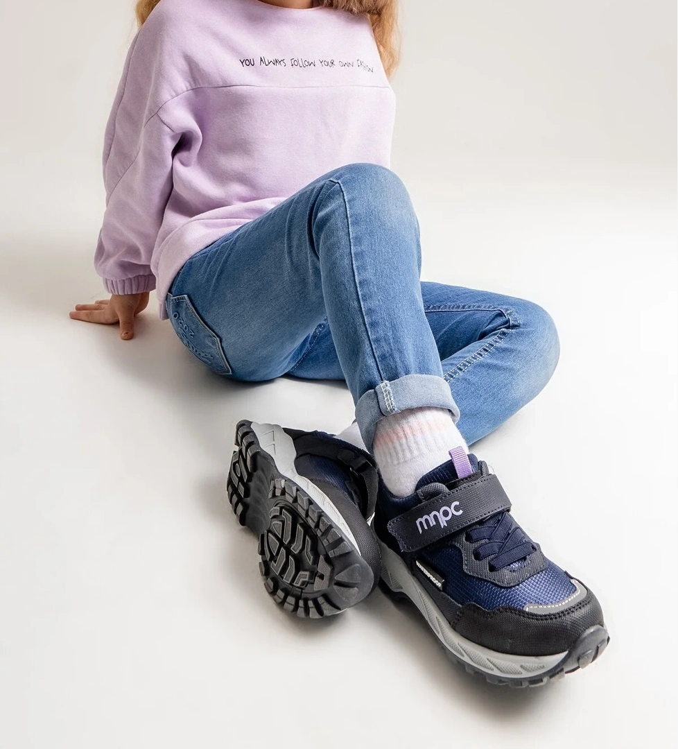 Kız Çocuk Lacivert Su Geçirmez Anatomik Ayakkabı - Görsel 1