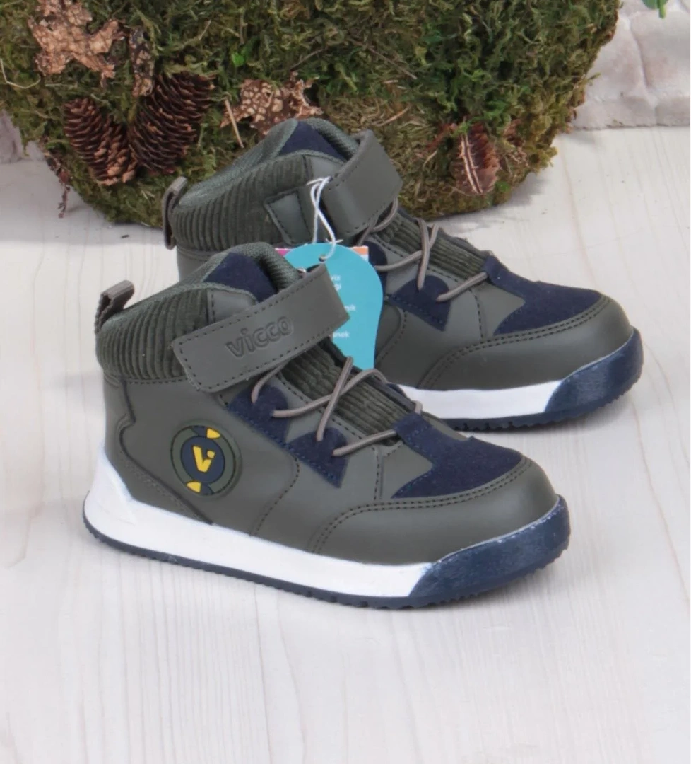 946.B24K.413 Hippi Haki Erkek Çocuk Bot - Görsel 1