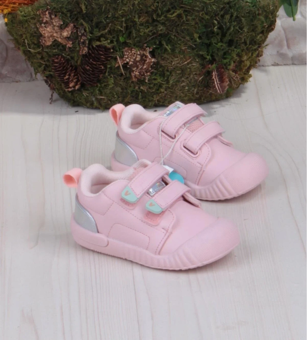 950.E25K.261 Forum Rahat Esnek Pudra İlk Adım Kız Çocuk Ayakkabı - Görsel 1