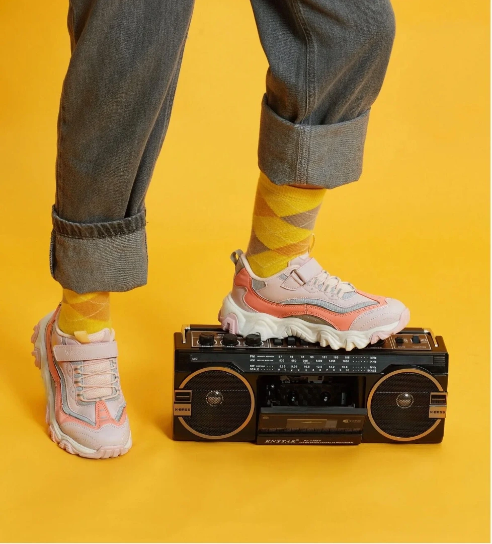 Pote Kız Çocuk Rahat Kauçuk Taban Spor Ayakkabı