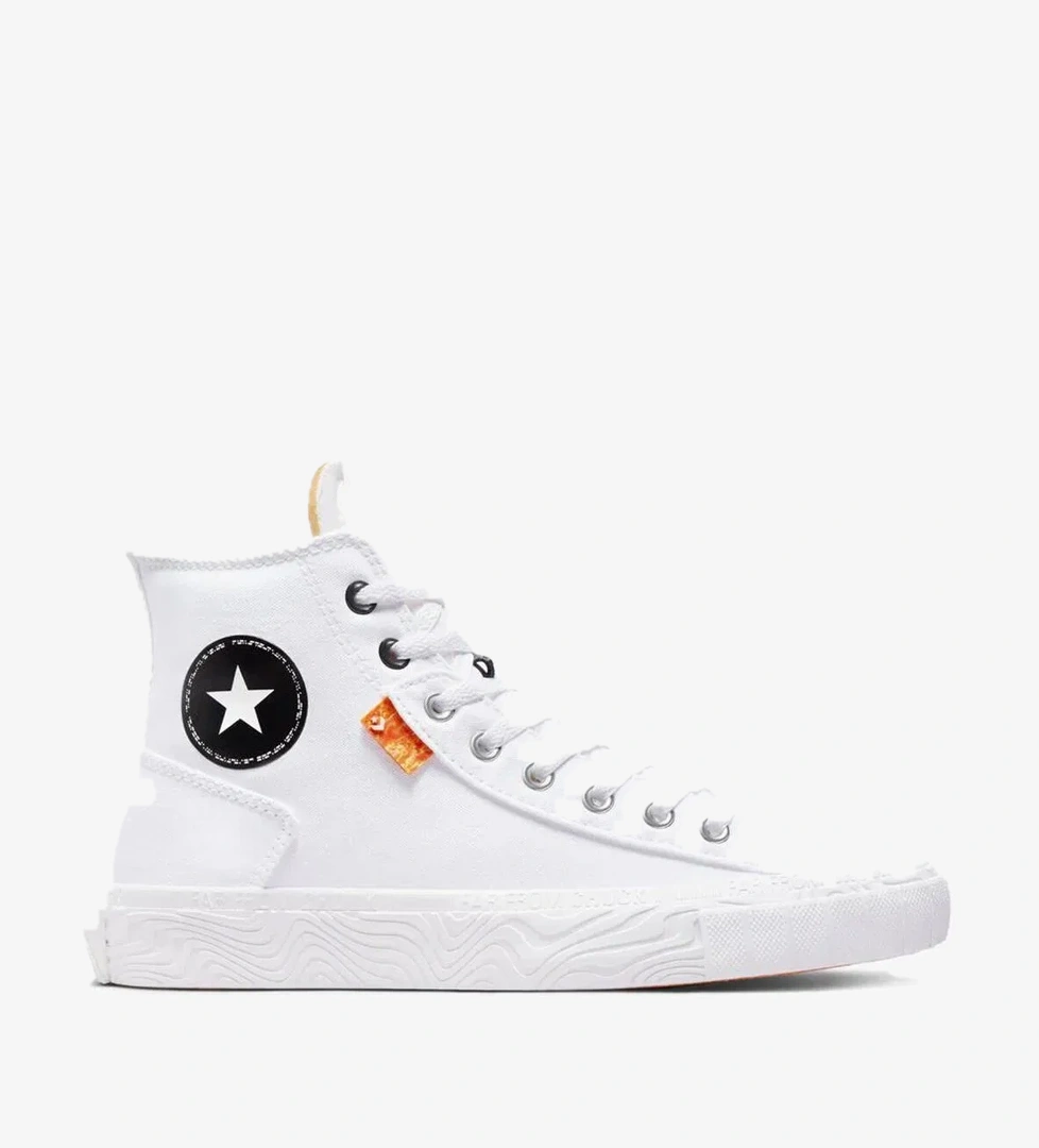 Converse CHUCK TAYLOR ALT STAR HI Unisex Sneaker Ayakkabı Beyaz / Siyah model görseli