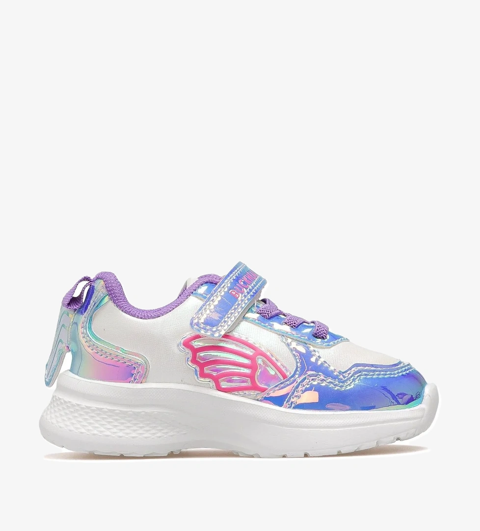 Buckhead Bright Kız Çocuk Hafif Işıklı Sneaker Spor Ayakkabı 25k Buck3041 Pk Pembe Gümüş model görseli