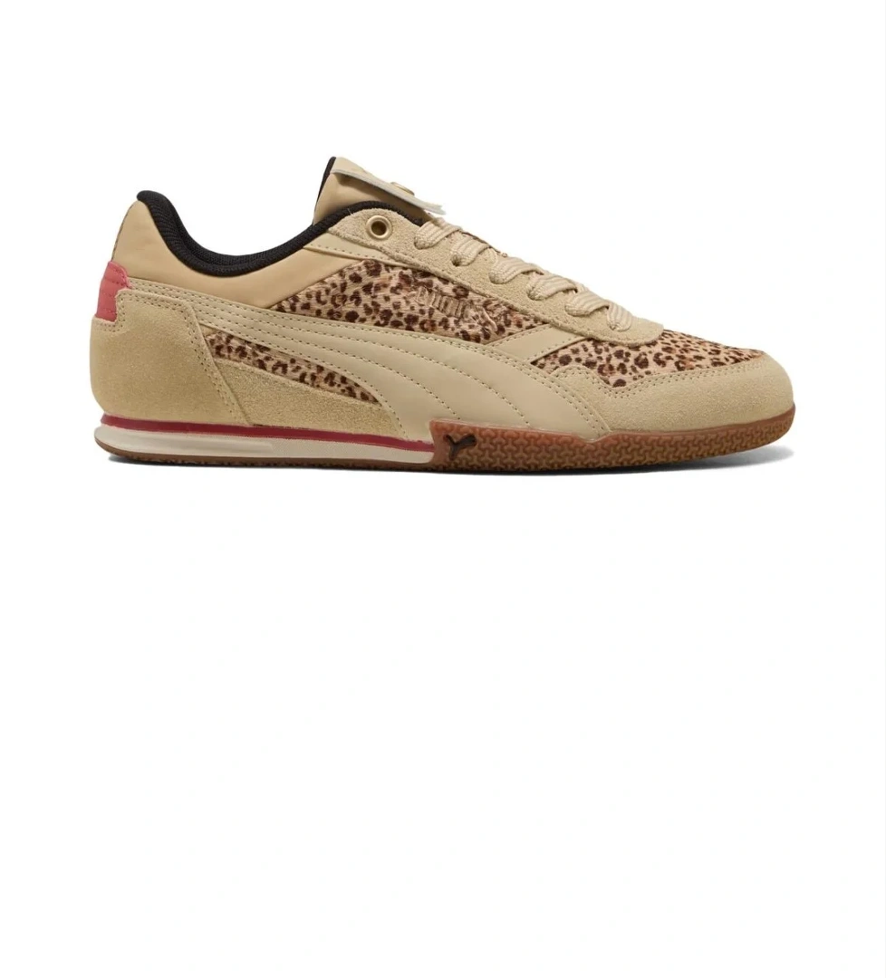 404296 Bella Donna Animal Flair Spor Ayakkabı Bej - Görsel 1