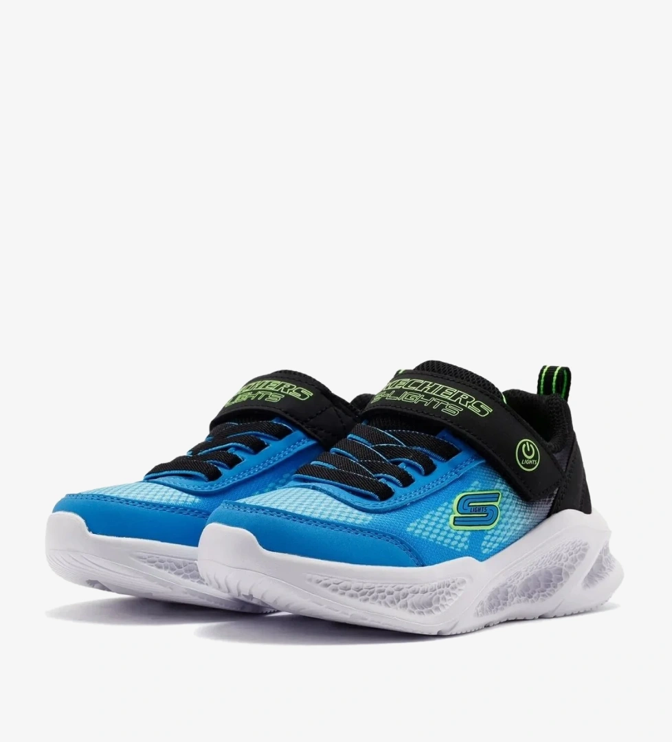 Skechers Meteor Lights Krendox 401495L Ortopedik Işıklı Çocuk Spor Ayakkabı model görseli
