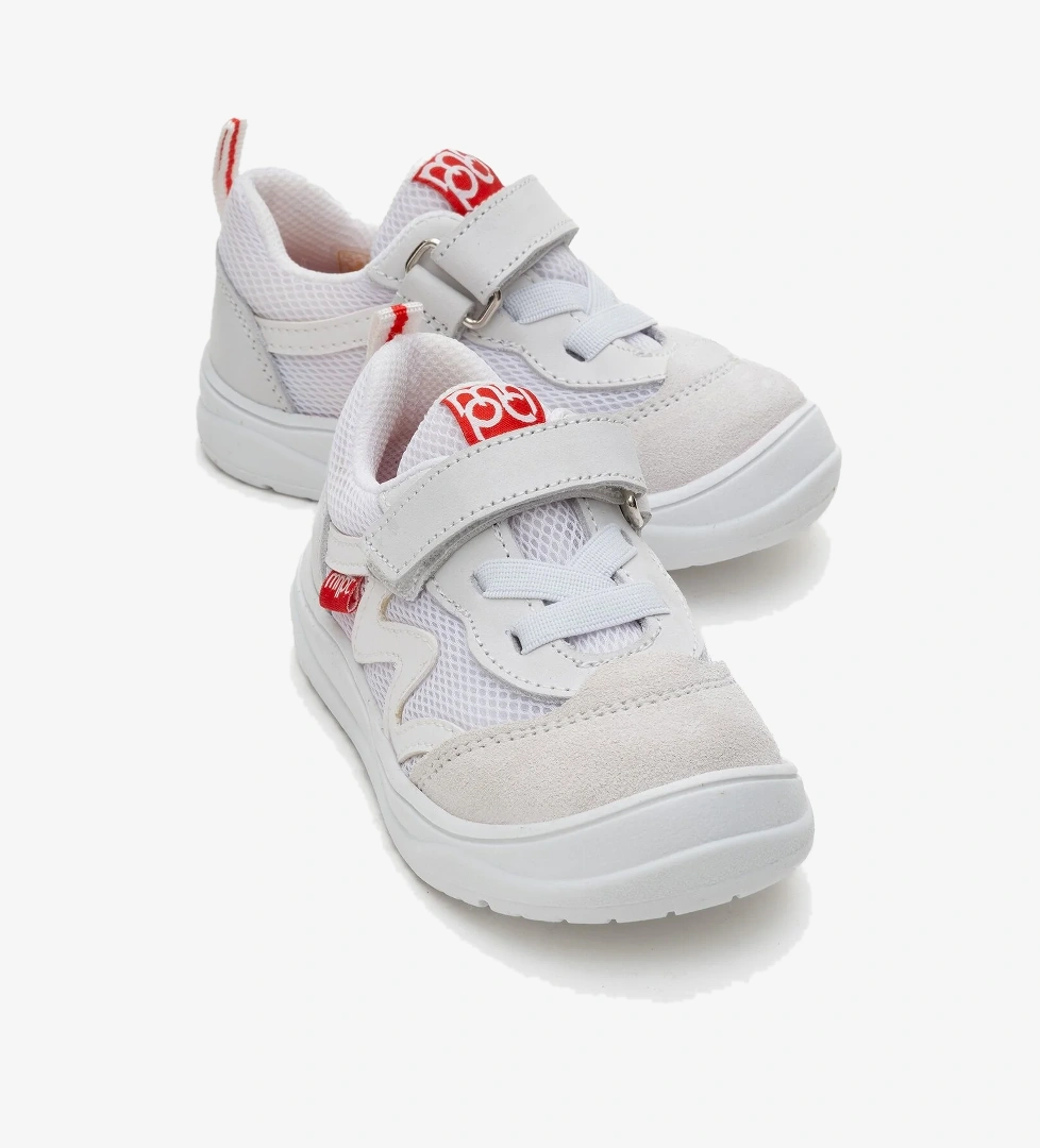 Unisex Çocuk Beyaz Günlük Spor Ayakkabı