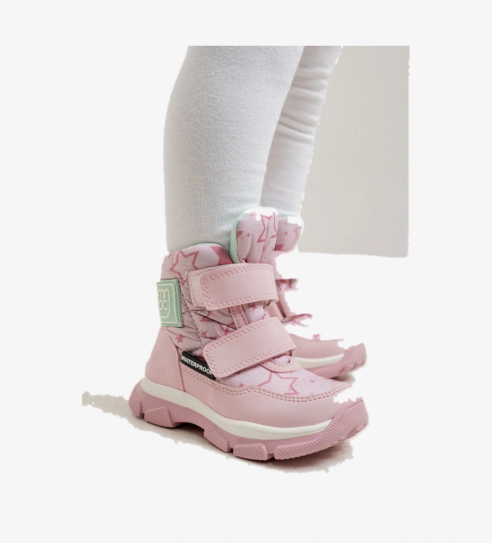 Kız Çocuk Pembe Su Geçirmez Anatomik Günlük Bot