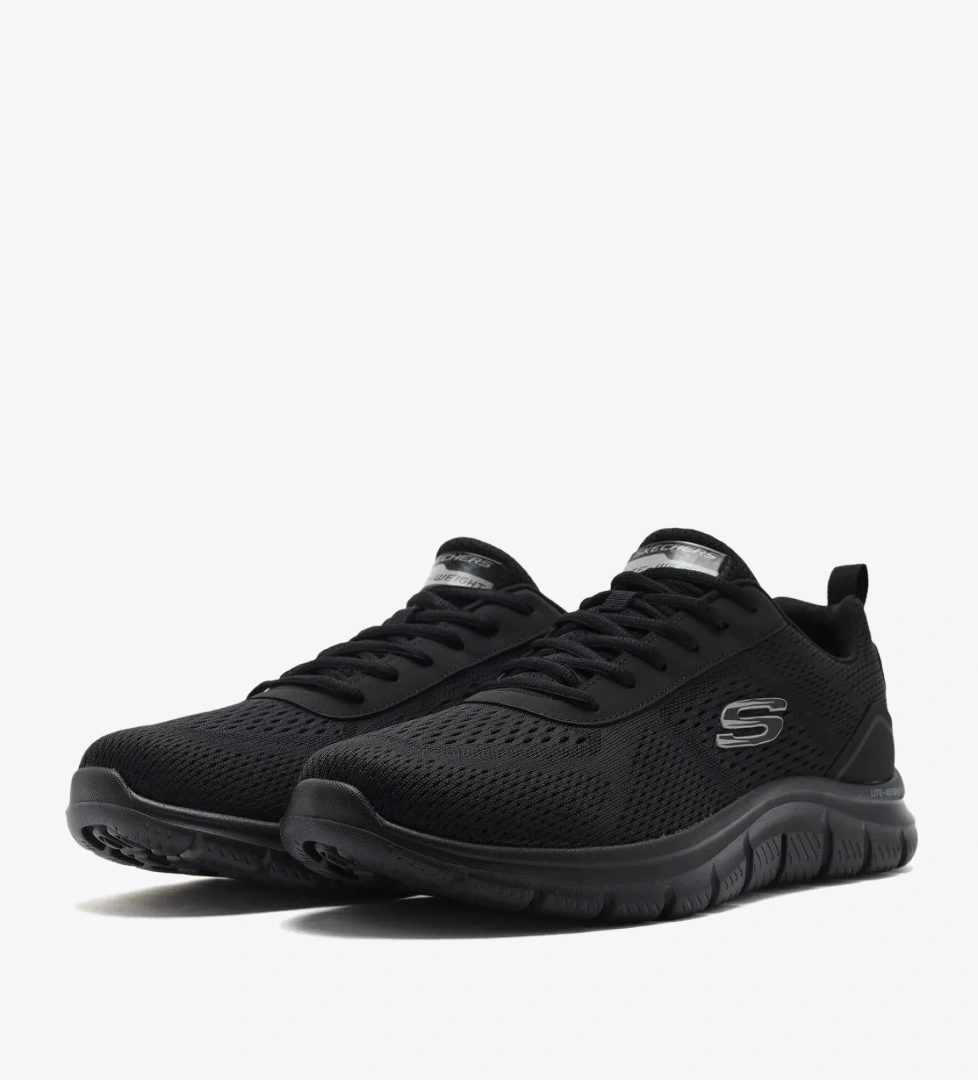 Skechers Skechers Siyah Track Leshur 232758TK Erkek Spor Ayakkabı Flo'da! Siyah - 1. görsel