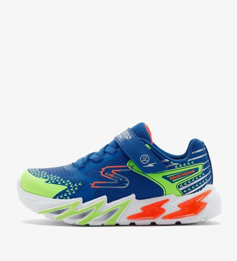 Skechers Flex - Glow Bolt 400138L Ortopedik Işıklı Çocuk Spor Ayakkabı model görseli