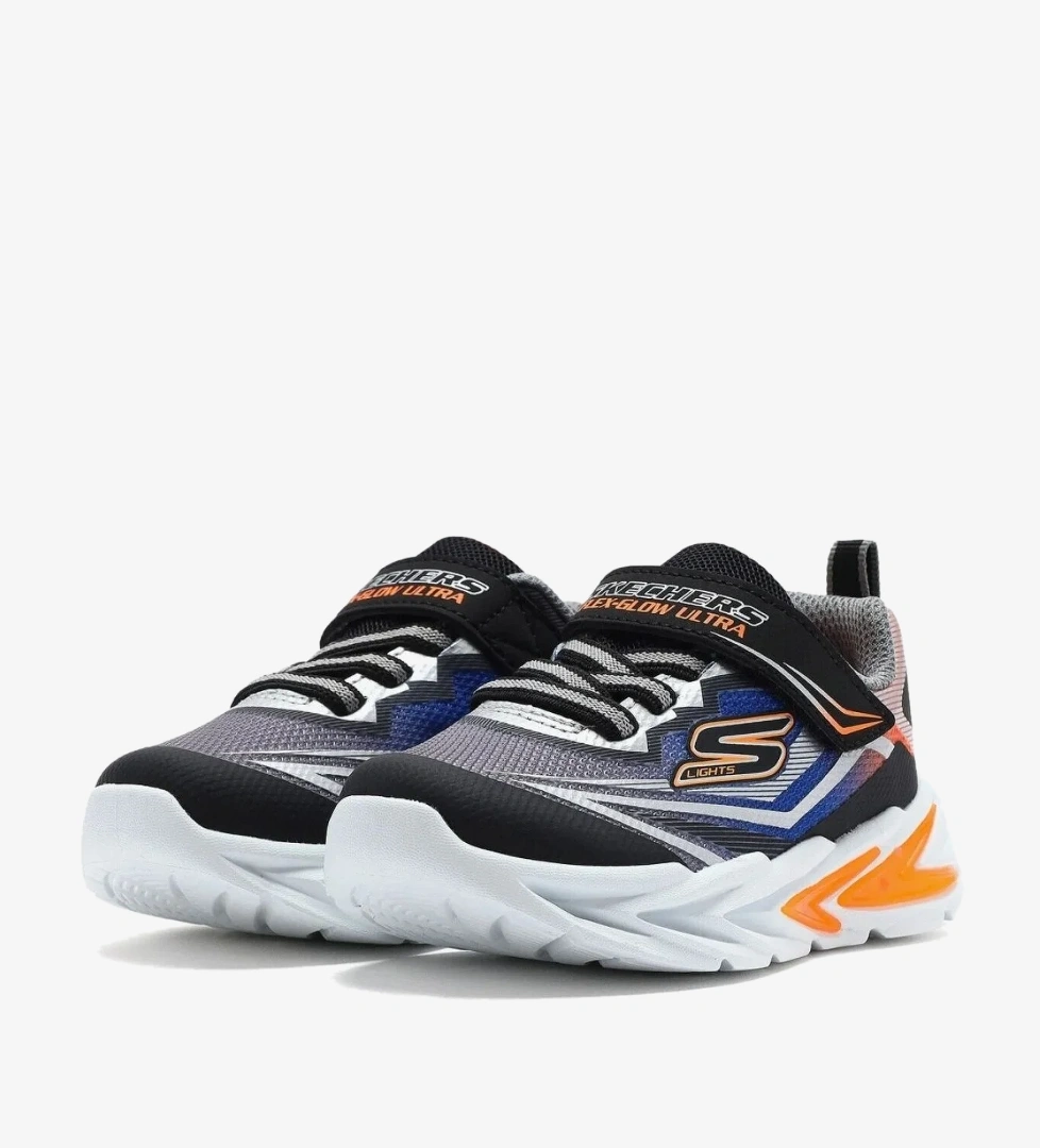 Skechers Flexglow Ultra 400139N Ortopedik Işıklı Çocuk Spor Ayakkabı model görseli