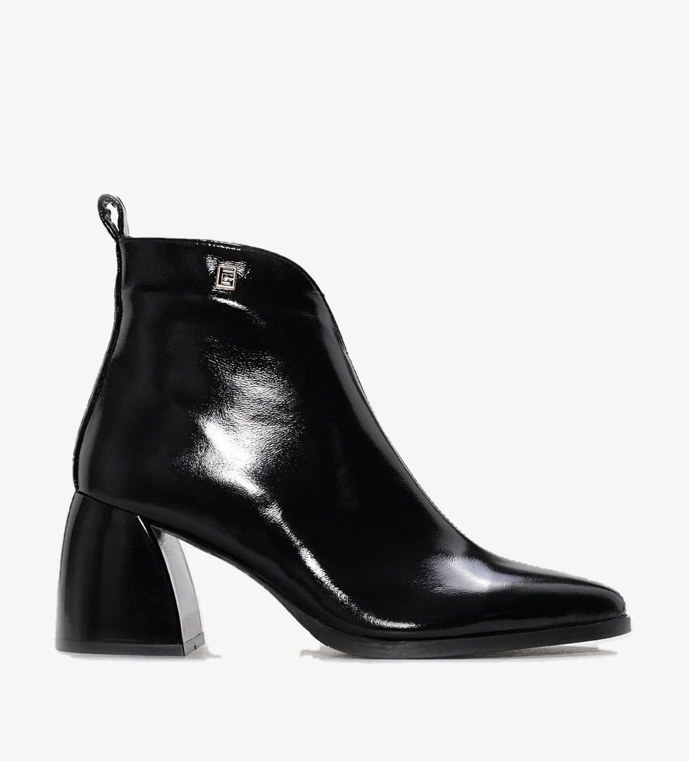 Hakiki Deri Kadın Kalın Topuklu Bot 064SZA805 - Görsel 1