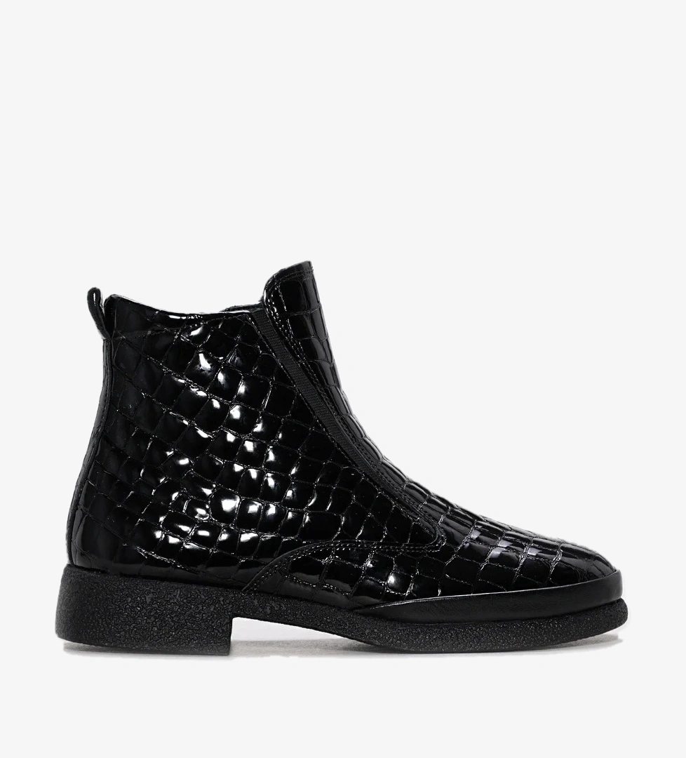 Hakiki Deri Kadın Klasik Bot 217SZA668-254 - Görsel 1