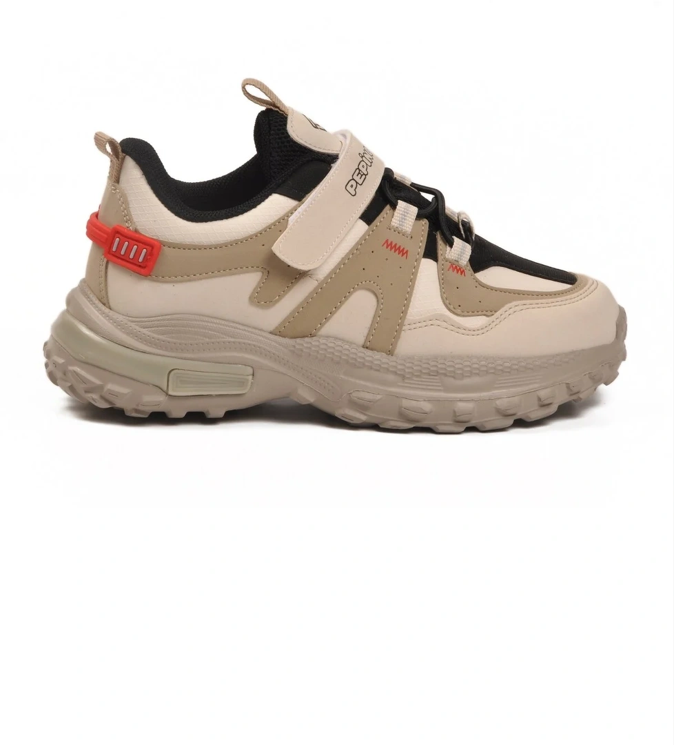 Pepino Krem Cırtlı Erkek Çocuk Spor Ayakkabı model görseli