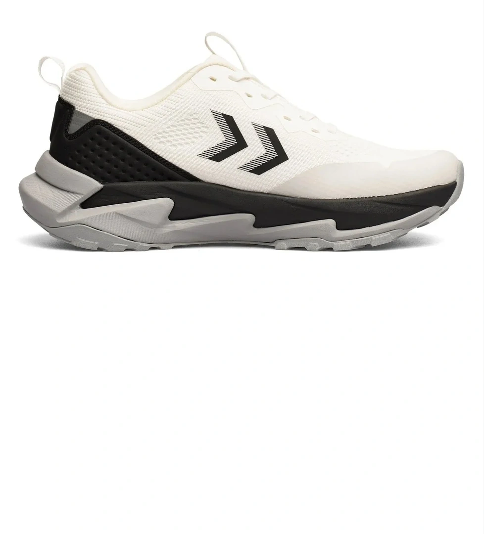 Hummel Beyaz Siyah Fileli Bağcıklı Erkek Spor Ayakkabı model görseli