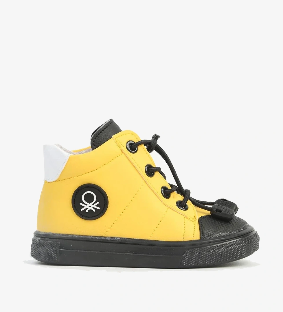 ® Sarı Çocuk Spor Ayakkabı BN-31828 - Görsel 1