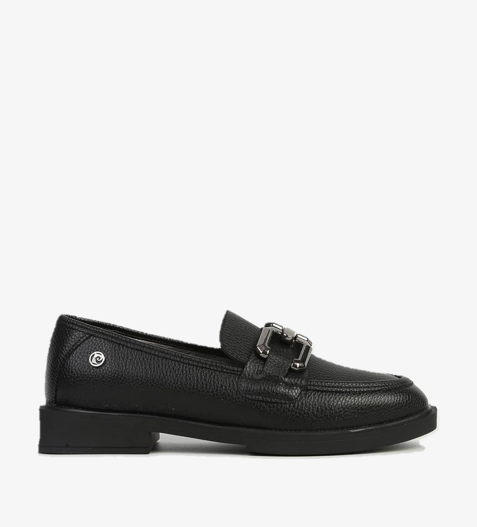 Siyah Kadın Loafer Ayakkabı PC-54782 - Görsel 1