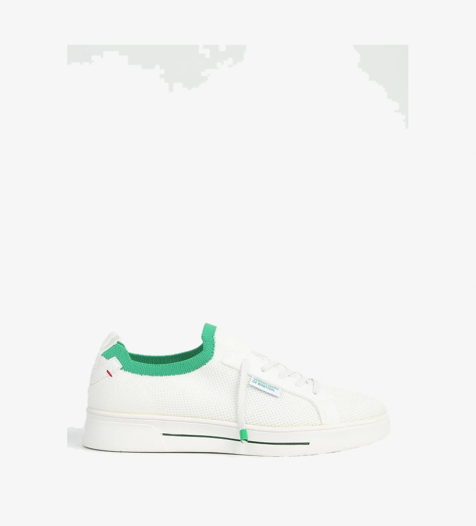 Beyaz Yeşil Erkek Spor Ayakkabı İTHAL BNI-11482