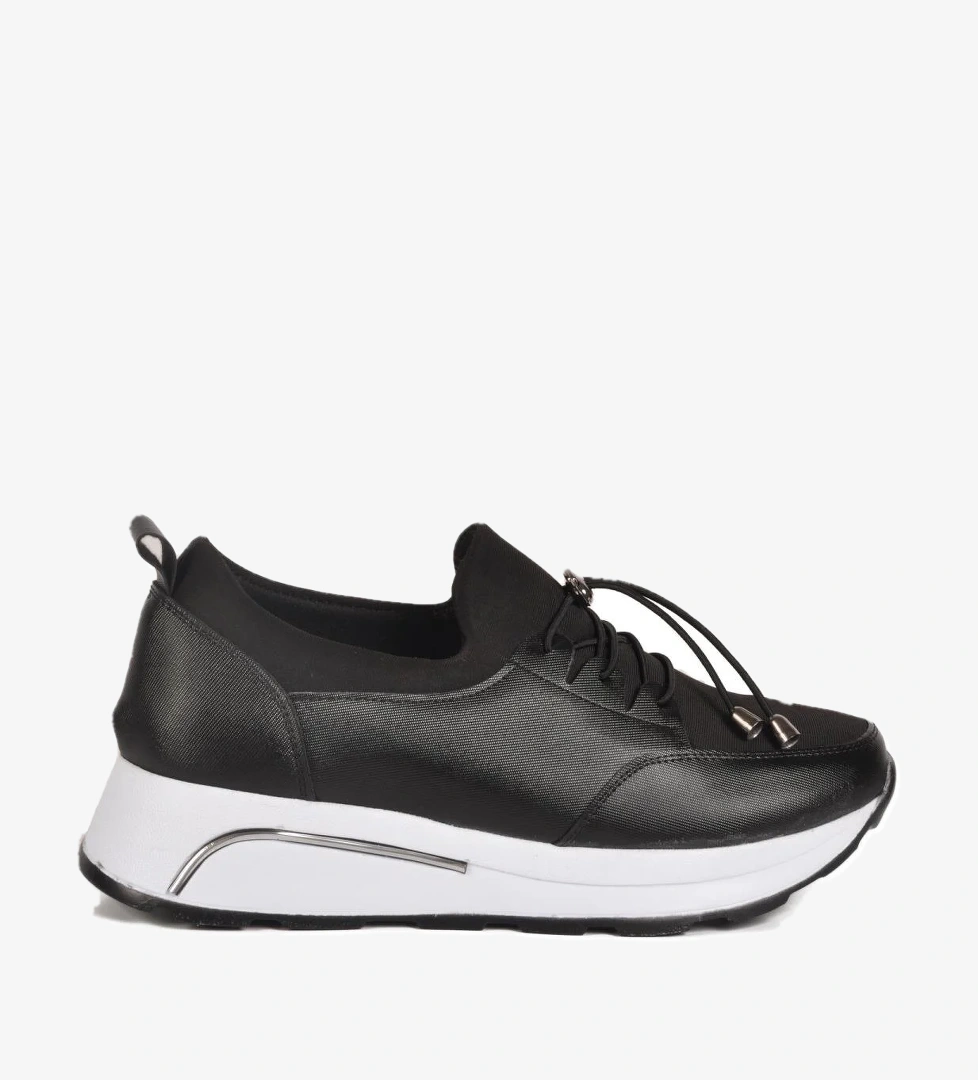 Ayk S AYK'S 1706 Z Siyah-Beyaz Kadın Günlük Ayakkabı model görseli