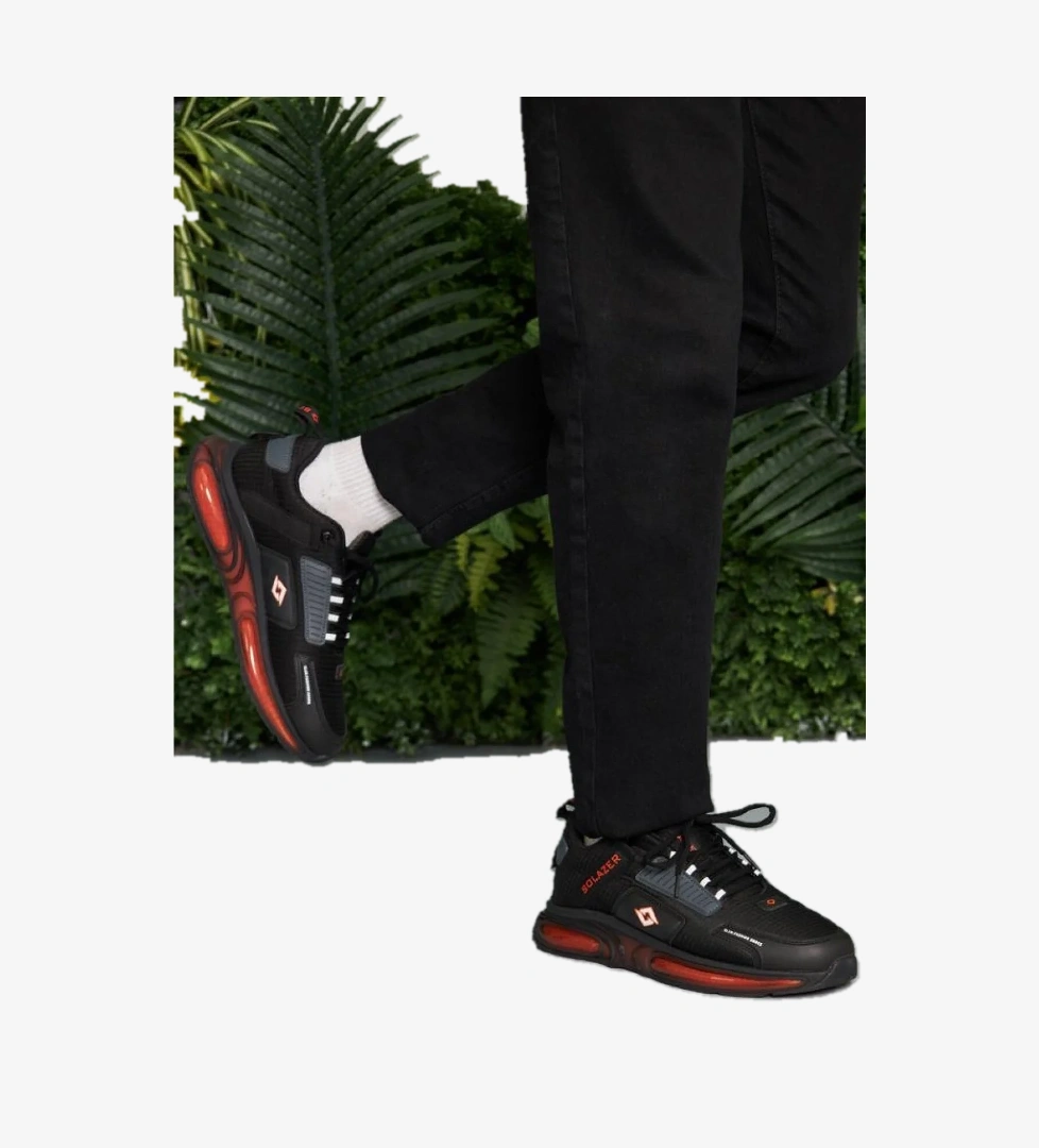 Slzr 02755 Erkek Fileli Günlük Spor Ayakkabı