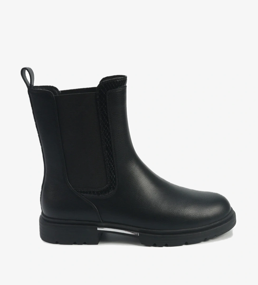 Nine West POSEY 5PR Siyah Kadın Chelsea Bot - Görsel 1