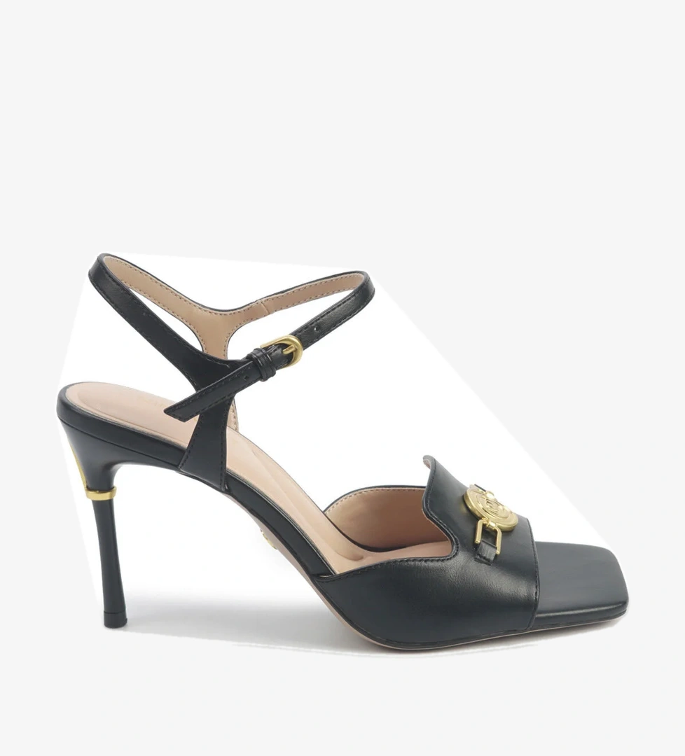 INGRIDA 5PR Siyah Kadın Topuklu Sandalet - Görsel 1