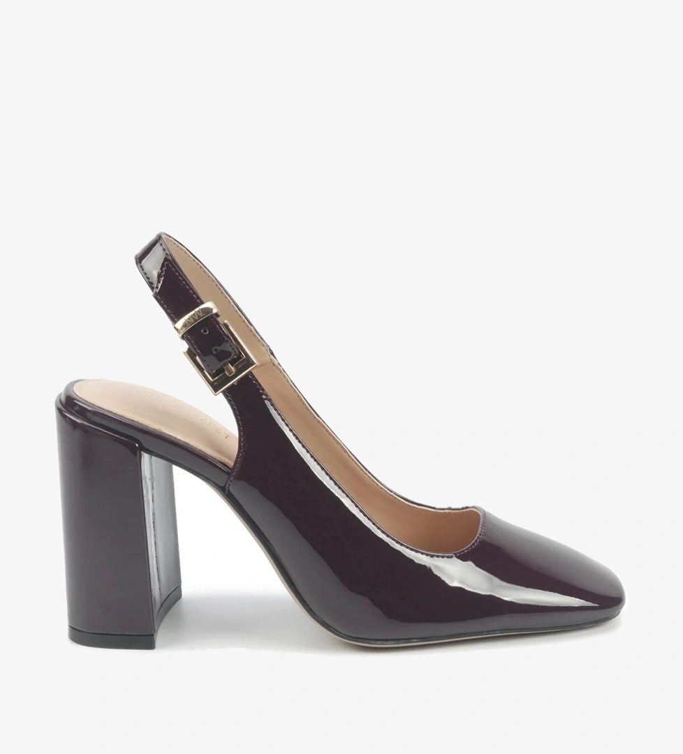 ELEA2 5PR Bordo Kadın Topuklu Ayakkabı - Görsel 1