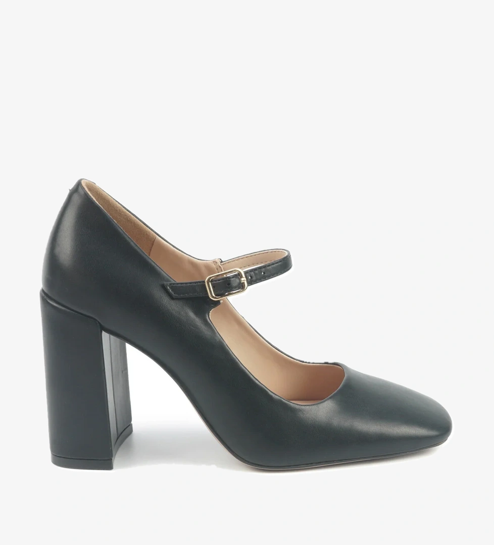 EDGAR 5PR Siyah Kadın Topuklu Ayakkabı - Görsel 1