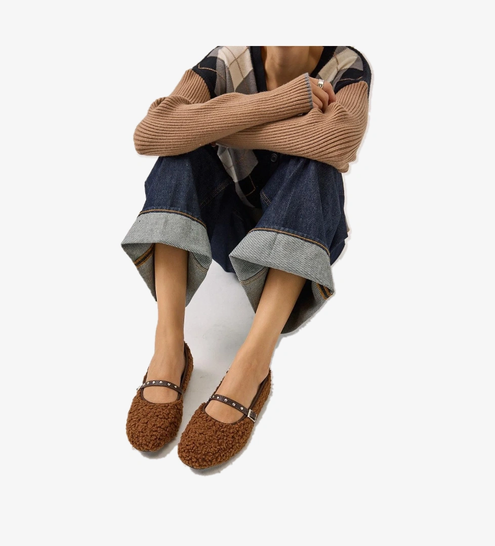 Yaya By Hotiç Peluş Kahve Kadın Babet model görseli