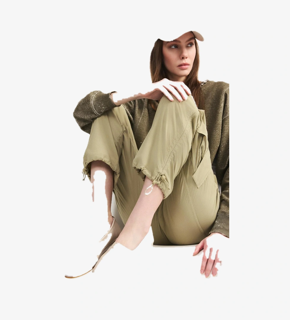 Yaya By Hotiç Kadın Bej Comfort Düz Ayakkabı model görseli