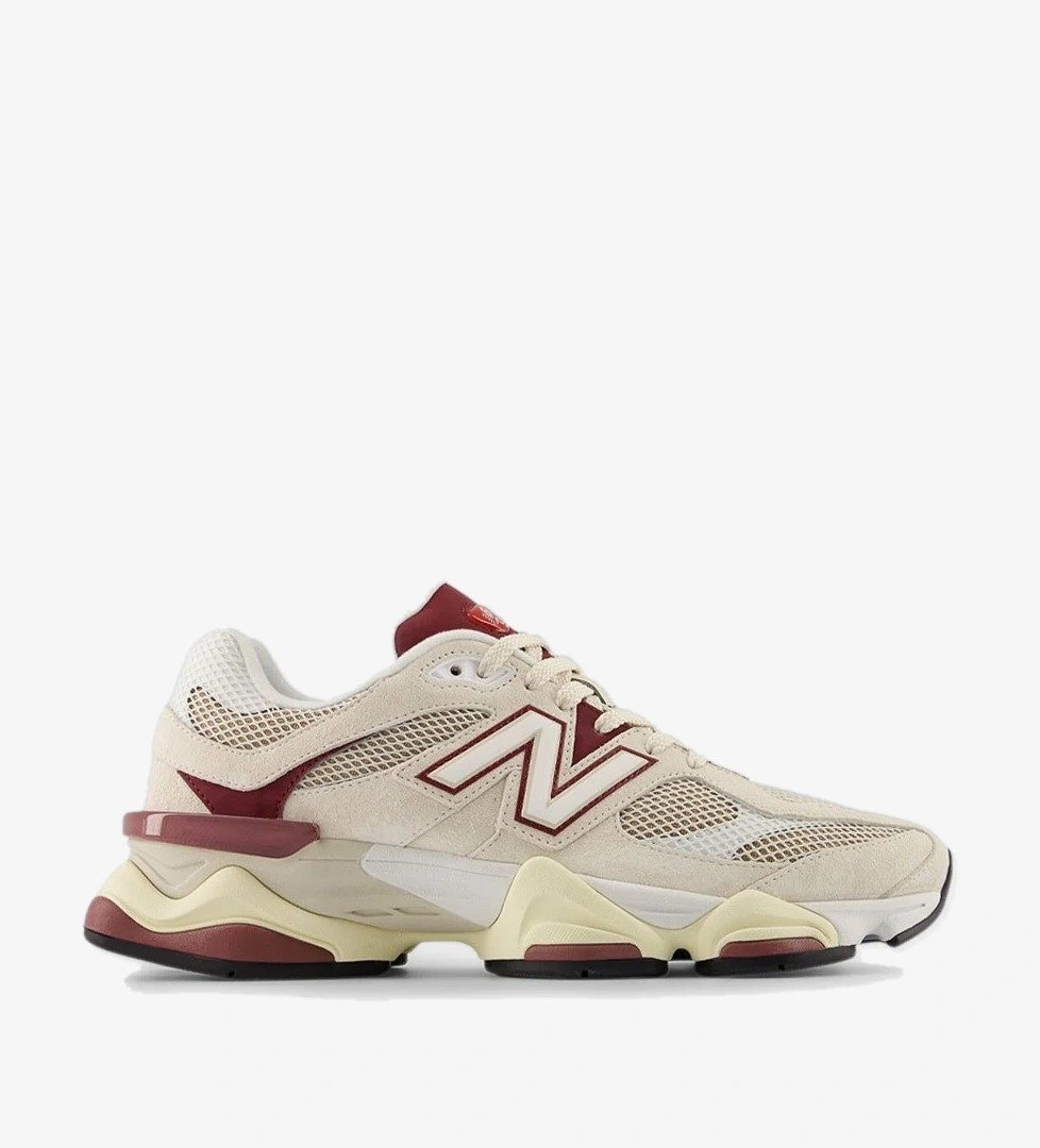 Bayan Ayakkabı U9060PSD Ekru-Bordo - Görsel 1