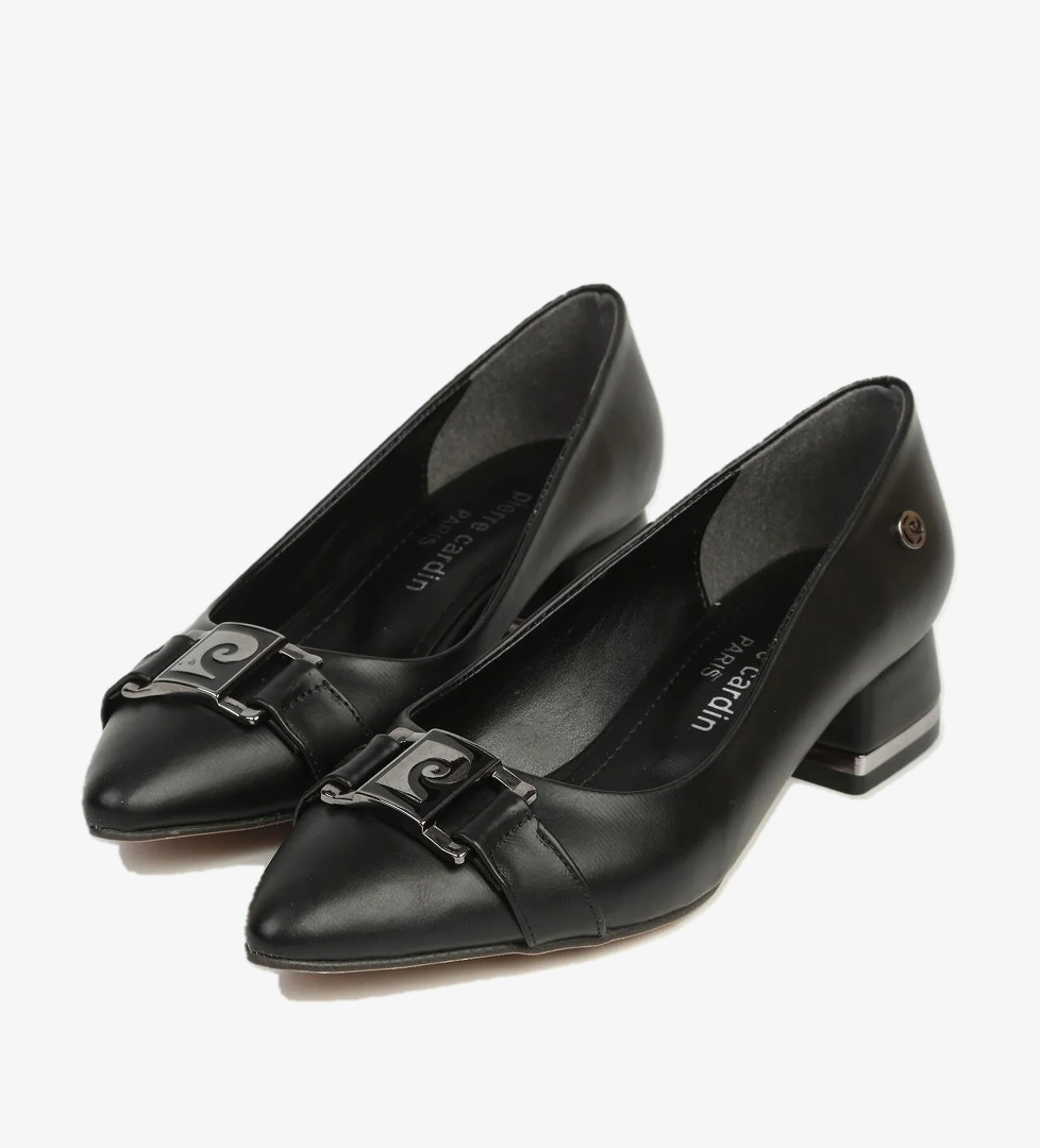 Siyah Kadın Topuklu Ayakkabı PC-55200 - Görsel 1