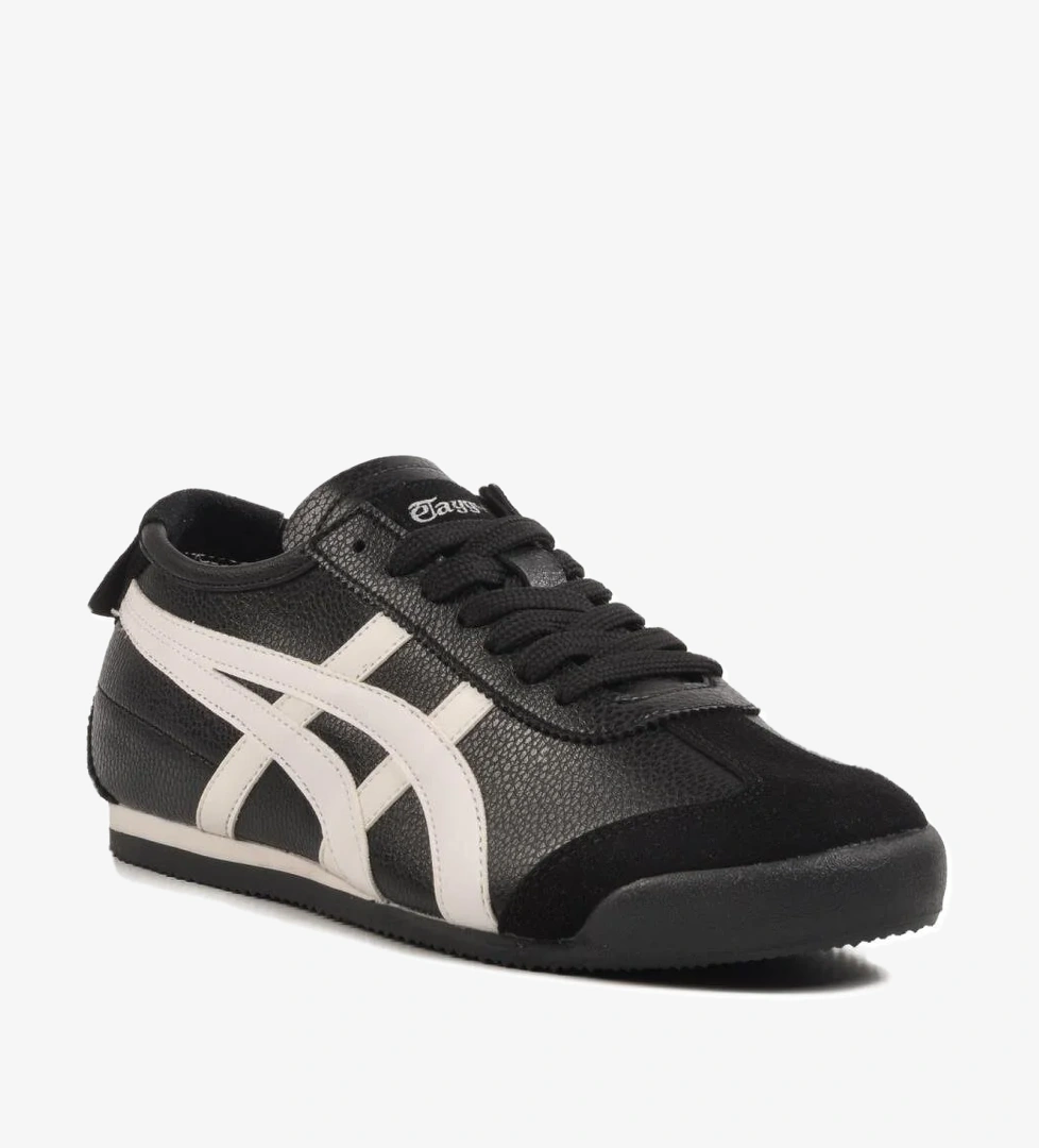 E-2057 M Siyah-Beyaz Spor Ayakkabı - Görsel 1