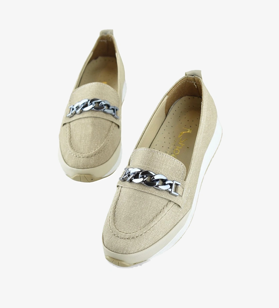 230W Rahat Ortopedik Taban Günlük Kadın Ayakkabı Babet Kadın Yazlık Ayakkabı