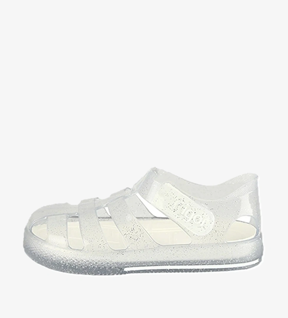 Star Glitter Çocuk Beyaz Sandalet &amp; Terlik S10265-igr209