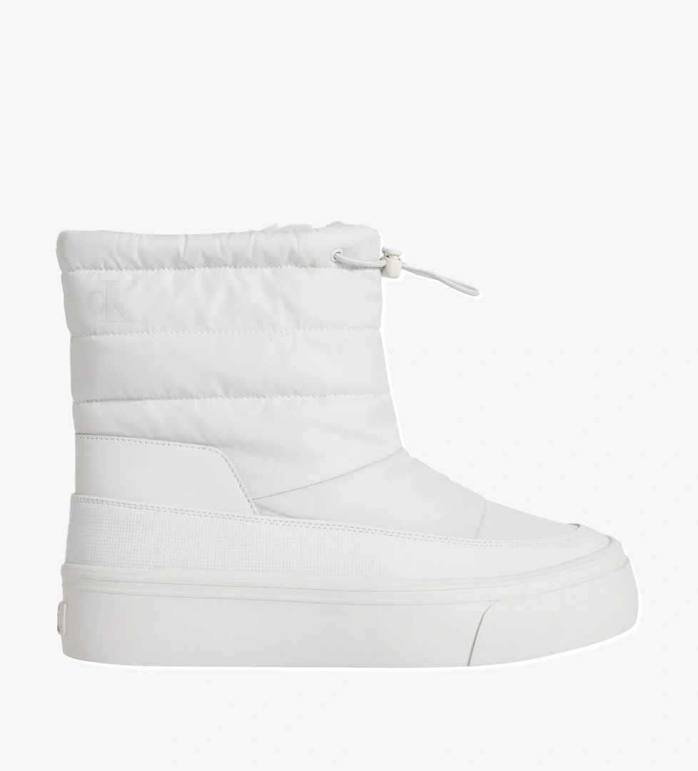 VULC FLATF SNOWBOOT NYLON Beyaz Kadın Outdoor Bot