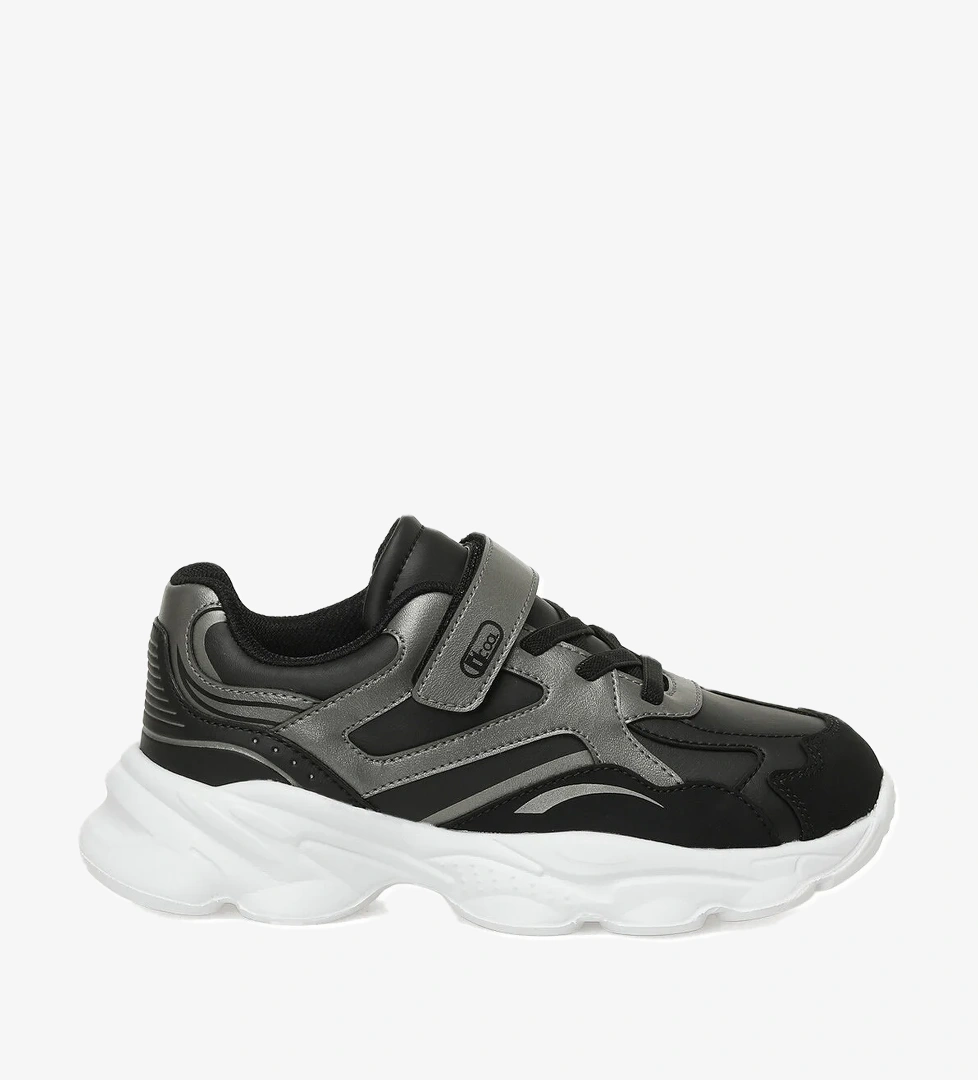 VICENTI F 5PR Siyah Kız Çocuk Spor Ayakkabı - Görsel 1