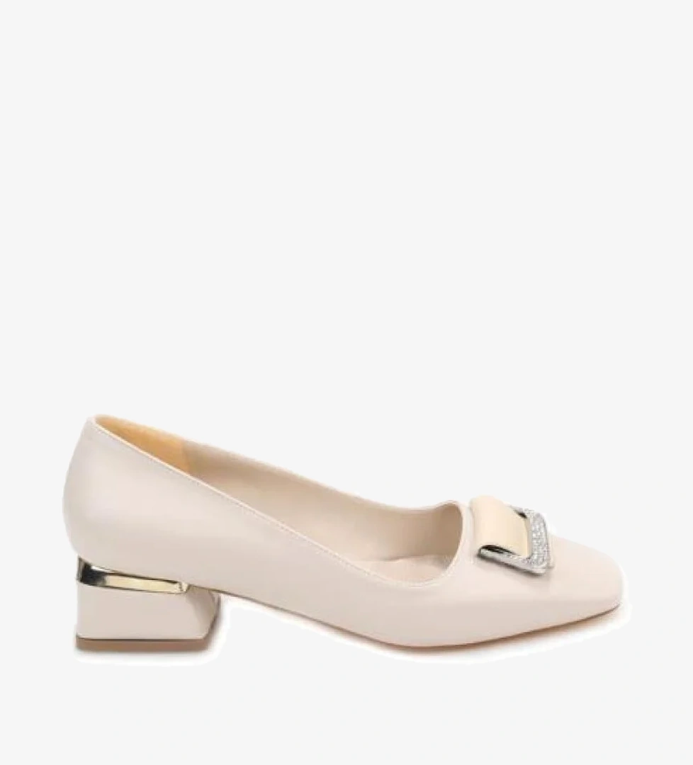 Papuçccity Hco 03075 3,5 Cm Topuklu Kadın Ayakkabı