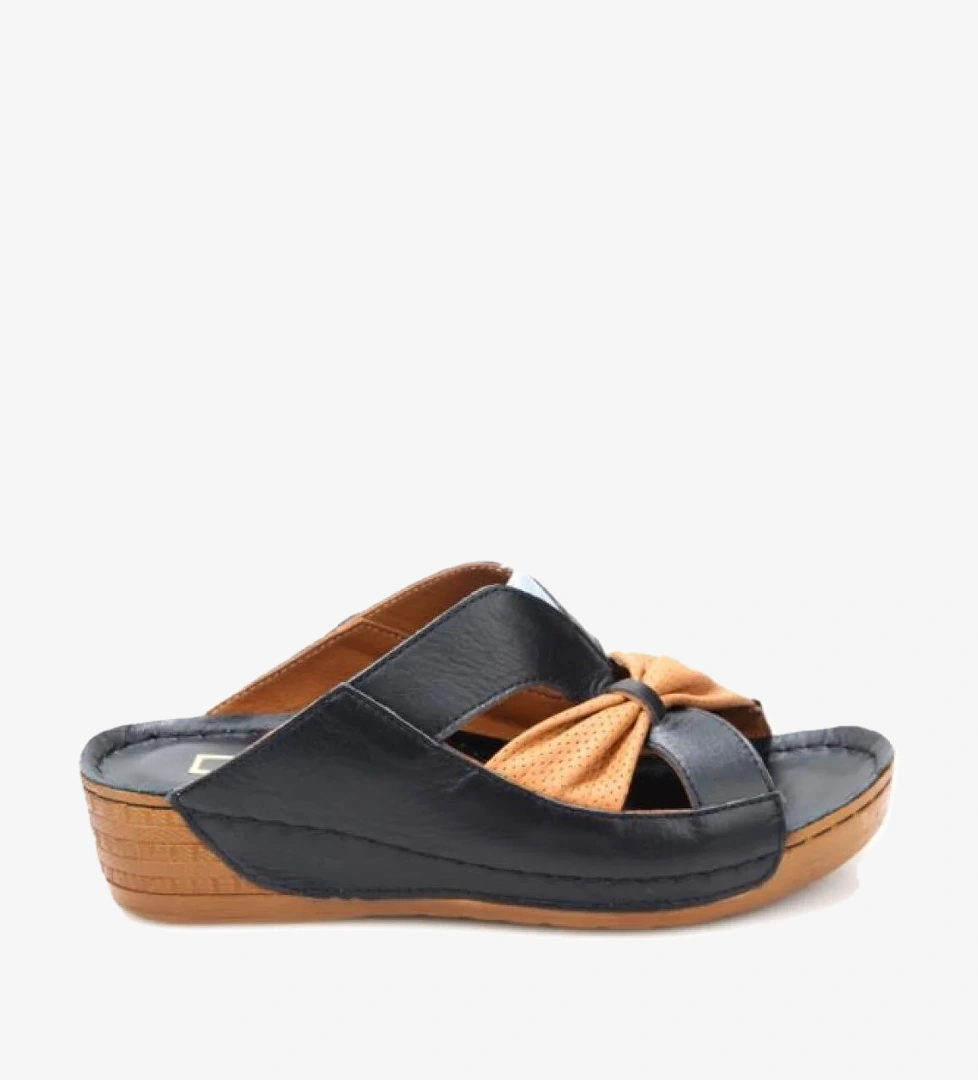 Pisagor Ps-32710 Ortopedik Kadın Hakiki Deri Terlik