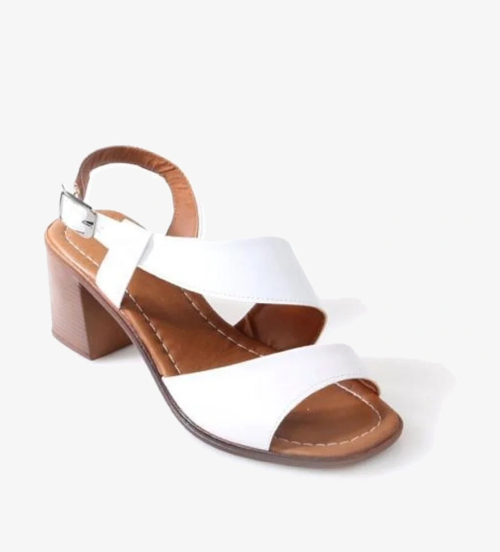 Frzn 02877 6 Cm Kadın Topuklu Sandalet - Görsel 1