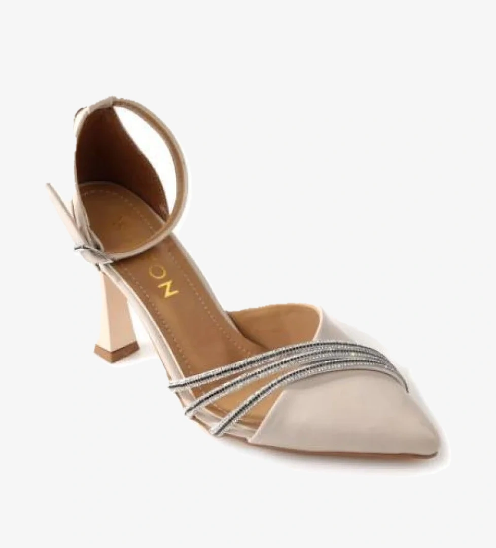 Wzy 02816 8,5 Cm Topuklu Kadın Stiletto Ayakkabı - Görsel 1