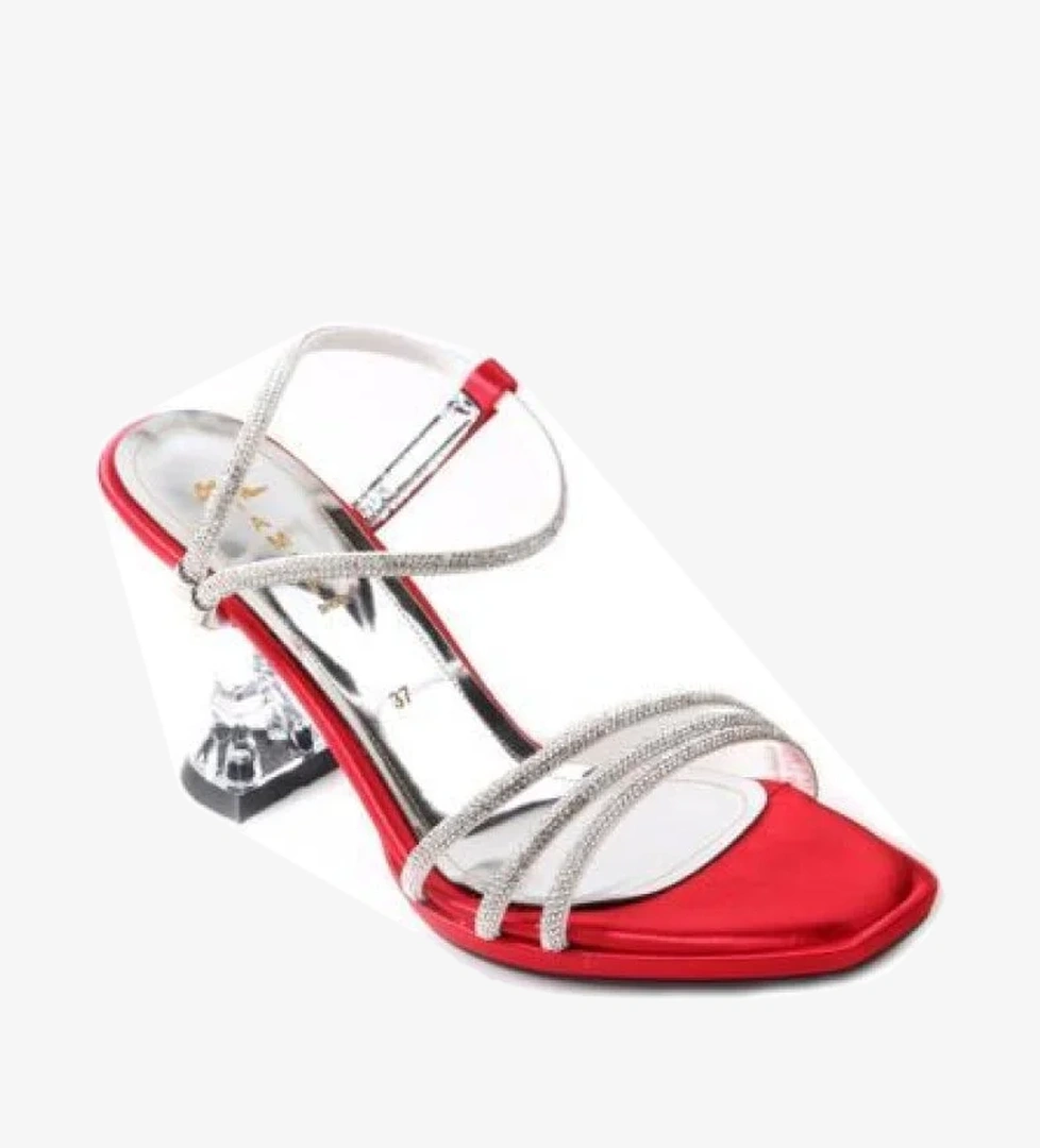 Tamer 02741 Kadın Abiye Sandalet Ayakkabı - Görsel 1