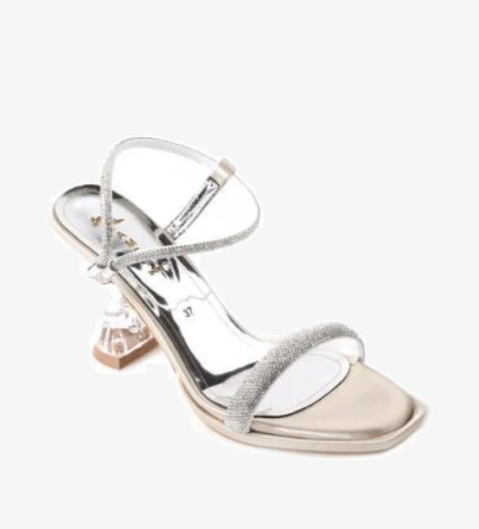 Tamer 02838 8,5 Topuklu Kadın Abiye Sandalet Ayakkabı