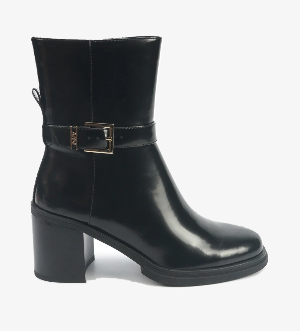 Nine West NATHAN2 5PR Siyah Kadın Topuklu Bot - Görsel 1