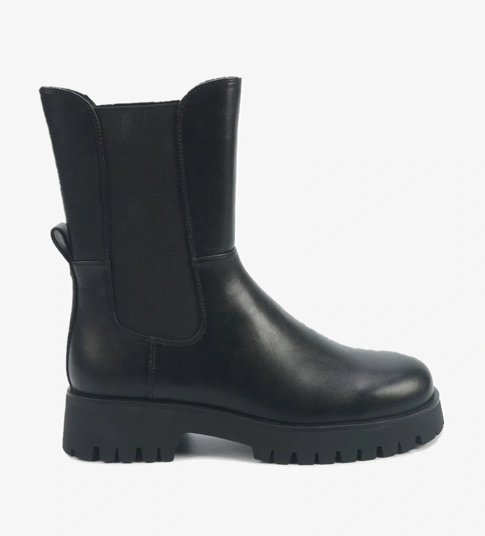 GRACIELA 5PR Siyah Kadın Düz Bot - Görsel 1