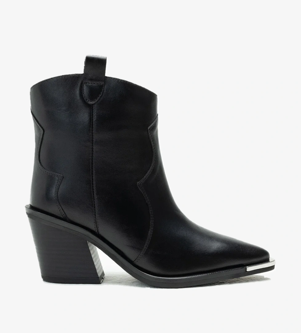 Ekol Kadın Rebeca Deri Bot 1158 Siyah model görseli